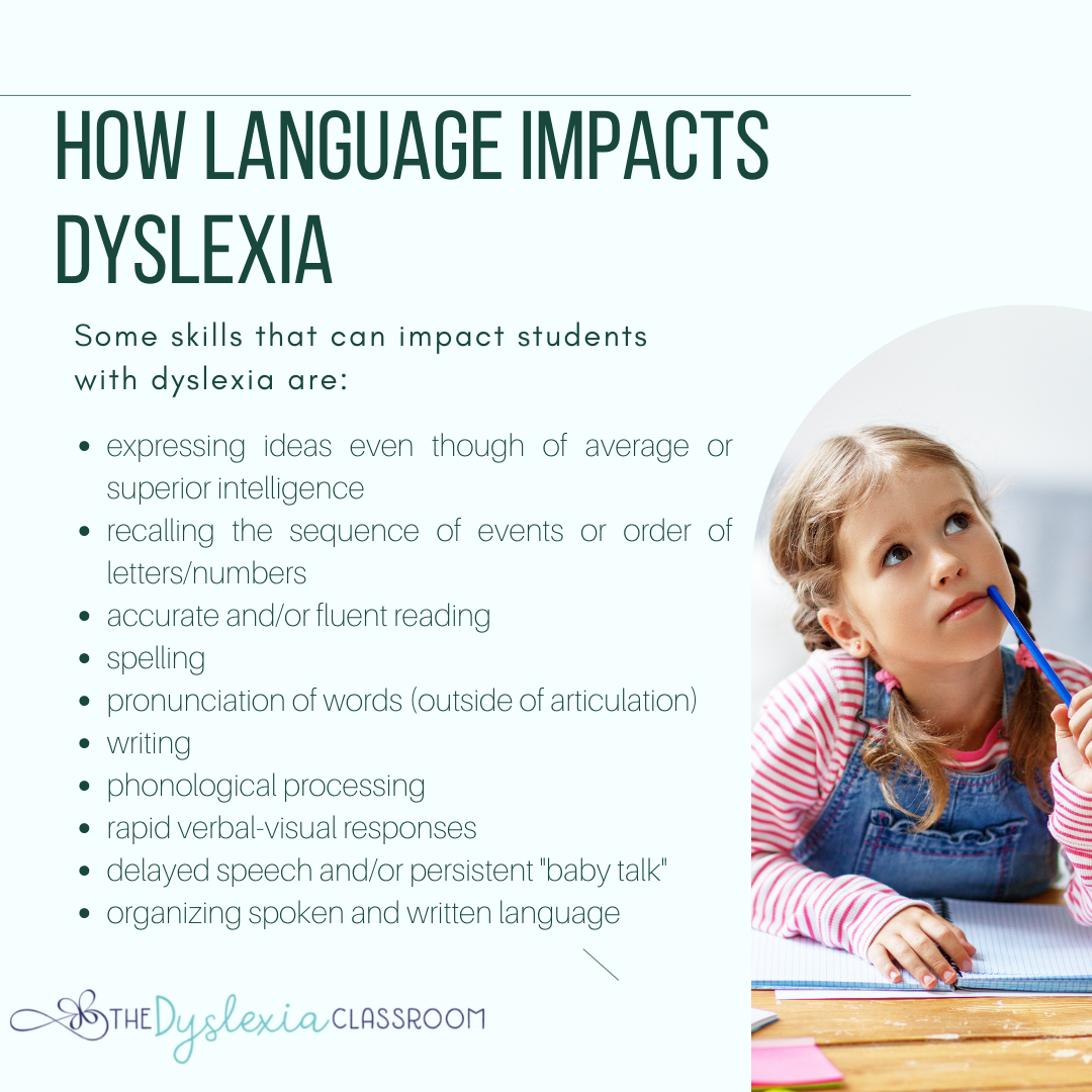 How Language Impacts Dyslexia — skills impacted in students with reading challenges across Northern Nevada